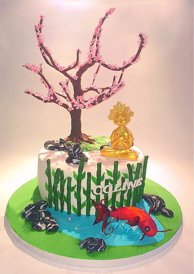 Zen cake  - Cake by Els tess