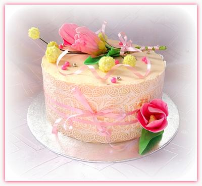 Mother's Day's cake - Cake by Divia
