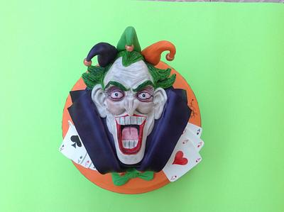 Joker cake - Cake by SugarRose