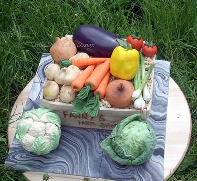 Farm shop - Cake by Yve mcClean