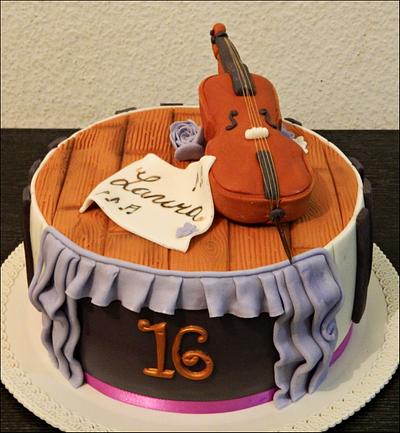 Music cake - Cake by GigiZe