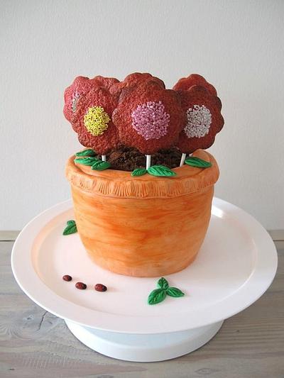 Garden party - Cake by Raquel Casero Losa