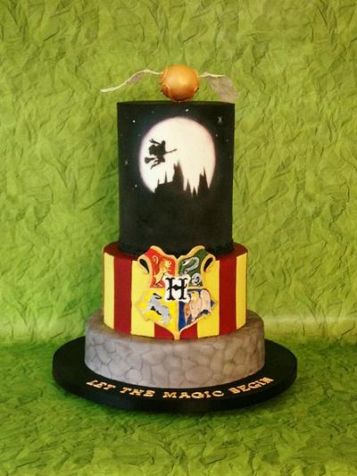 Harry Potter - Cake by CandyCakesPreston