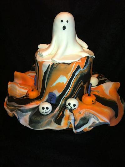 Adorable Ghost! - Cake by Heidi