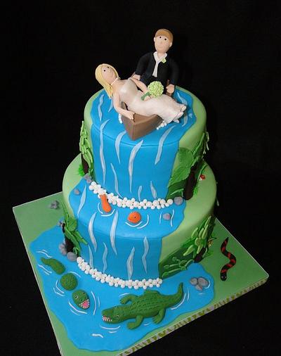 Taking The Plunge - Cake by Elisa Colon