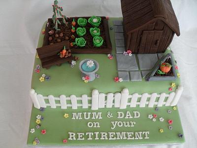 Summer garden - Cake by Marie 2 U Cakes  on Facebook