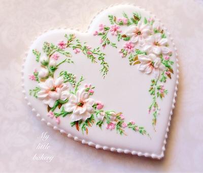 Heart cookie - Cake by Nadia "My Little Bakery"