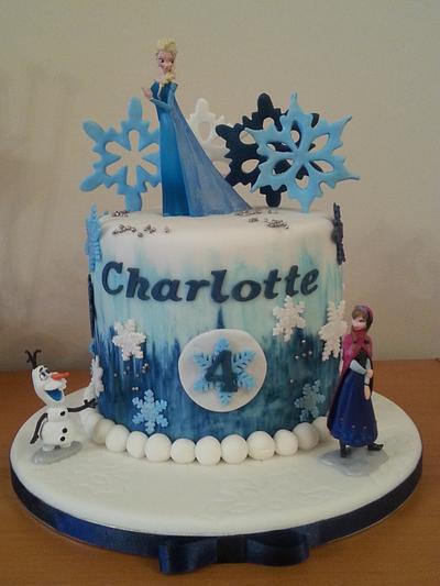 Frozen! - Cake by White Cherry Cakes