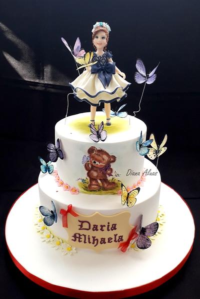 Butterfly aniversary - Cake by  Diana Aluaş