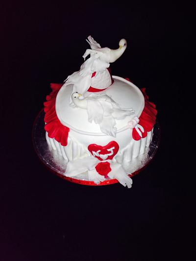 Happy San Valentino  - Cake by Dolci Fantasie di Anna Verde