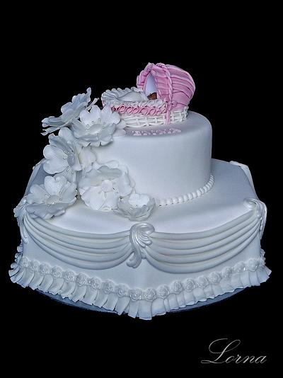 Christening cake.. - Cake by Lorna