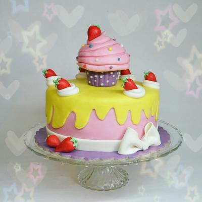  Cupcake cake - Cake by rosa castiello