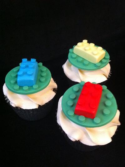lego cupcakes - Cake by sasha