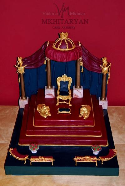 Royal Throne Room - Cake by Art Cakes Prague