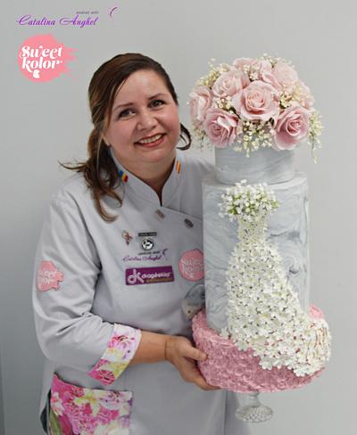 Romantic Wedding Cake - Cake by Catalina Anghel azúcar'arte