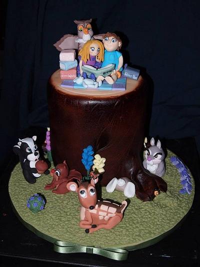 When books come to life - Cake by LCSCC