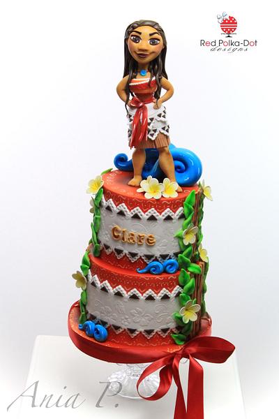 Moana ♥ - Cake by RED POLKA DOT DESIGNS (was GMSSC)