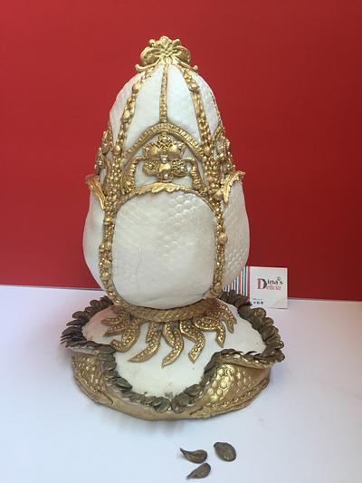 Elegant shamL basin Egg - Cake by Dinadiab