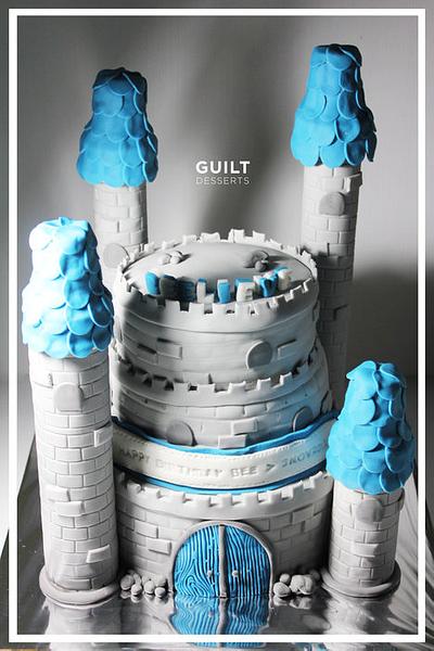 Castle Cake - Cake by Guilt Desserts