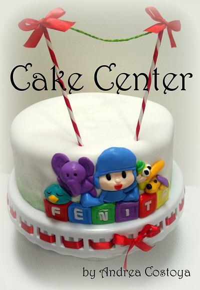 Pocoyo Birthday Cake - Cake by Andrea Costoya
