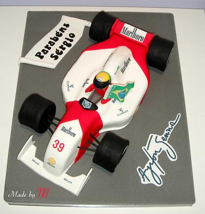 Ayrton Senna - Cake by Made by M