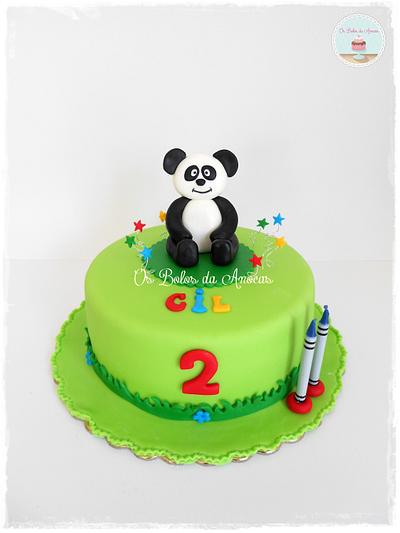 Panda Cake - Cake by Ana Crachat Cake Designer 