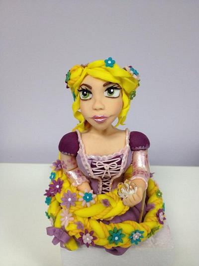 Rapunzel's Cup Cake by Susana Silva [Cendi's Cake - Pastry & Cake Design] - Cake by Susana Silva