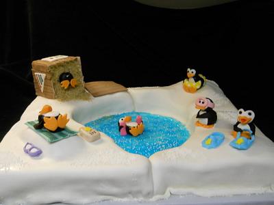 It's always summer somewhere - Cake by Laurie