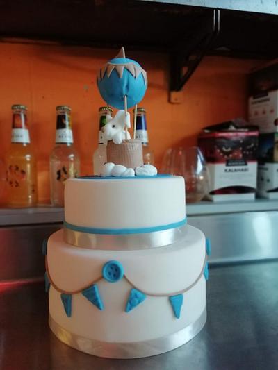 Pastel primer aniversario - Cake by rockandcakes