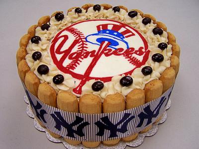 Yankees Tiramisu Cake - Cake by Kristi