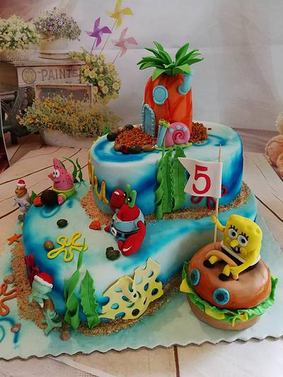 Sponge Bob - Cake by Galito
