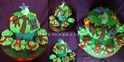 jungle - Cake by little pickers cakes