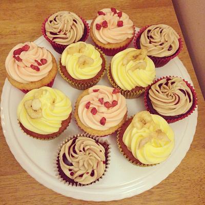 Retro flavoured cupcakes - Cake by Leanne 