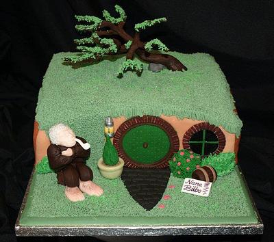 Bilbo Baggins Lord of the Rings Hobbit - Cake by Symphony in Sugar