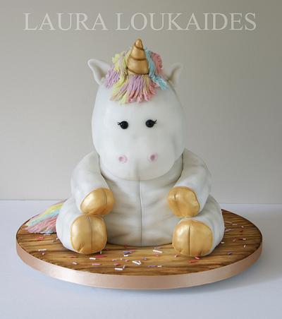 Sprinkles the Toy Unicorn - Cake by Laura Loukaides