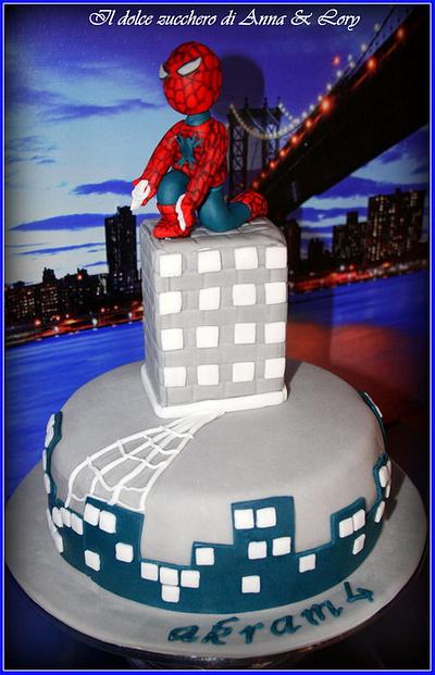Spiderman - Cake by Il dolce zucchero di Anna & Lory