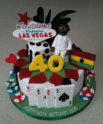Viva Las Vegas - Cake by Caroline's Cake Co