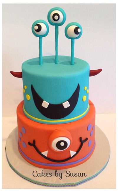 Monsters cake - Cake by Skmaestas