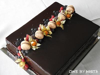 Birthday cake - Cake by MartaMc