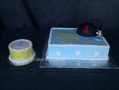 Baby's First Birthday  - Cake by Annette Colon