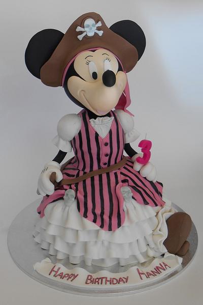 Minnie Pirate Princess Cake - Cake by Nada