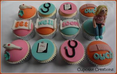 Get Well cupcakes - Cake by Cupcakecreations