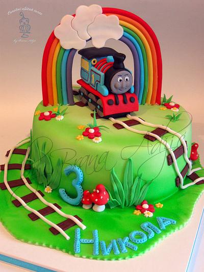 Locomotiva Tomas - Cake by Brana Adzic