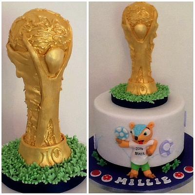 World Cup Cake - Cake by Tickety Boo Cakes