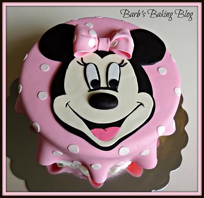 Minnie Mouse - Cake by Barb's Baking Blog