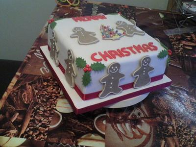 gingerbreadman cake - Cake by lucy 