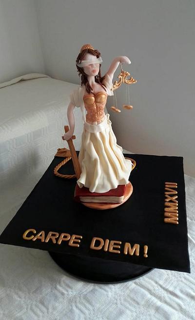  The goddess of justice - Cake by Carmen Doroga