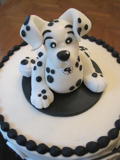 Dalmatian cake - Cake by Renee Daly