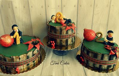christmas cake - Cake by timi cakes