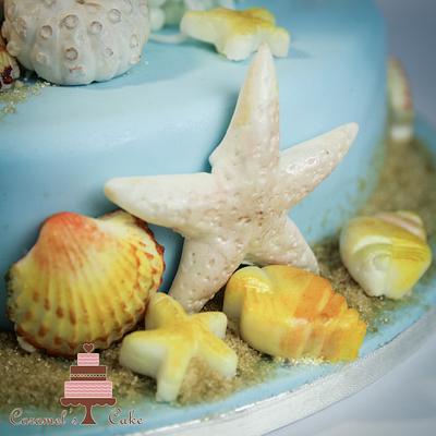 Sea cake - Cake by Caramel's Cake di Maria Grazia Tomaselli